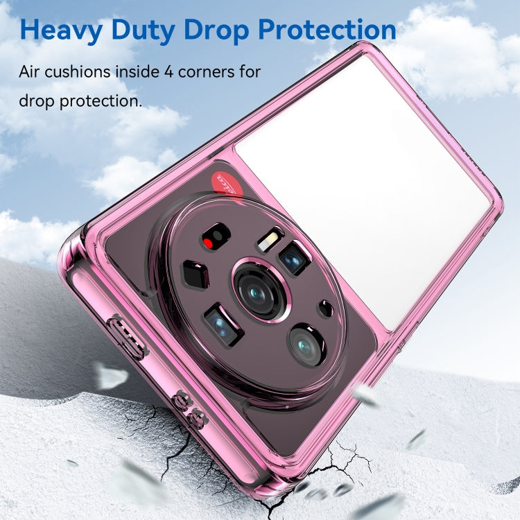 For Xiaomi 12S Ultra Colorful Series Acrylic + TPU Phone Case