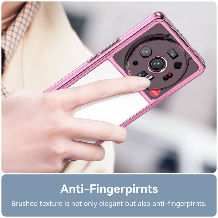 For Xiaomi 12S Ultra Colorful Series Acrylic + TPU Phone Case