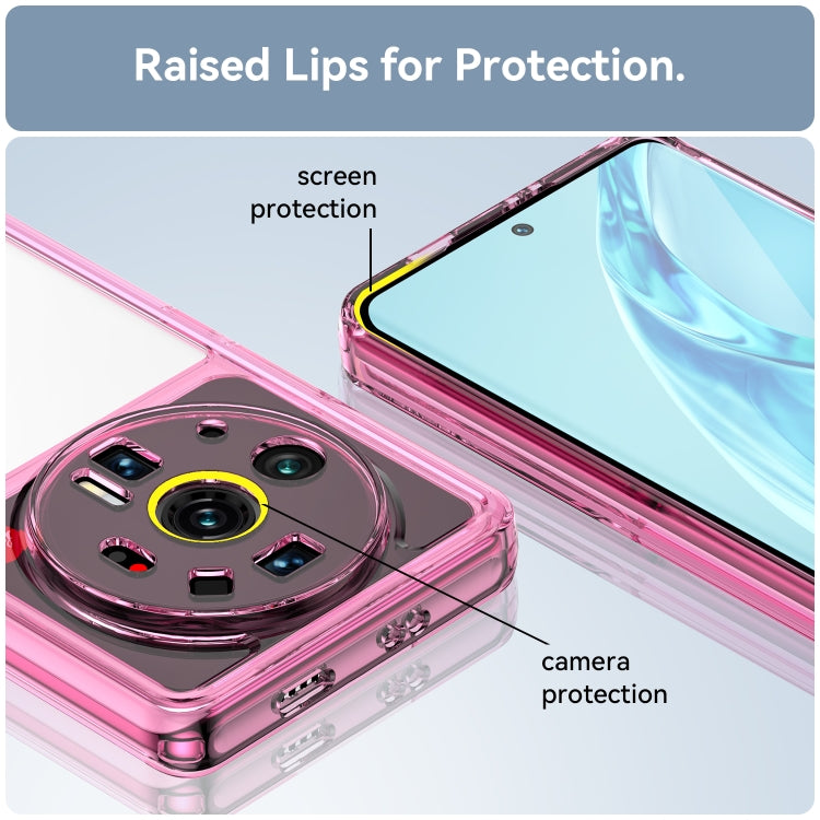 For Xiaomi 12S Ultra Colorful Series Acrylic + TPU Phone Case