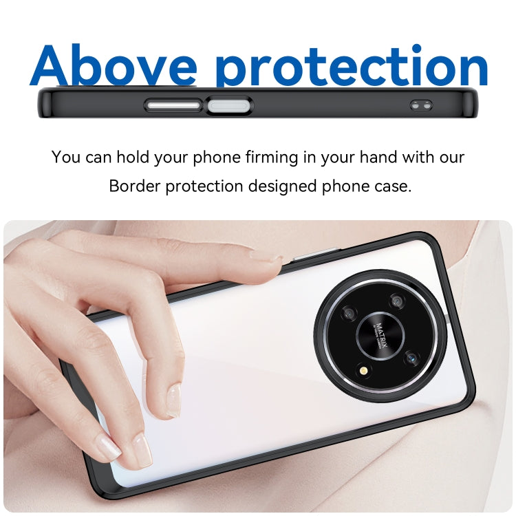 For Honor Magic4 Lite Colorful Series Acrylic + TPU Phone Case
