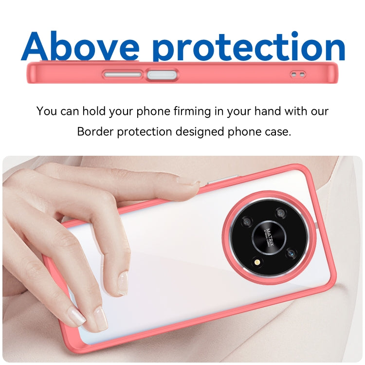 For Honor Magic4 Lite Colorful Series Acrylic + TPU Phone Case