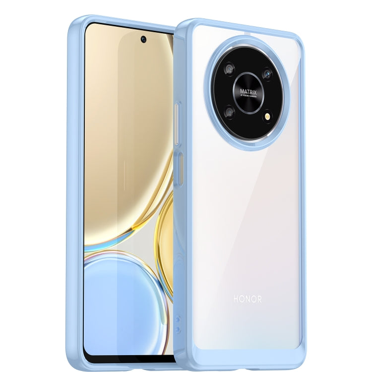 For Honor X9 Colorful Series Acrylic + TPU Phone Case