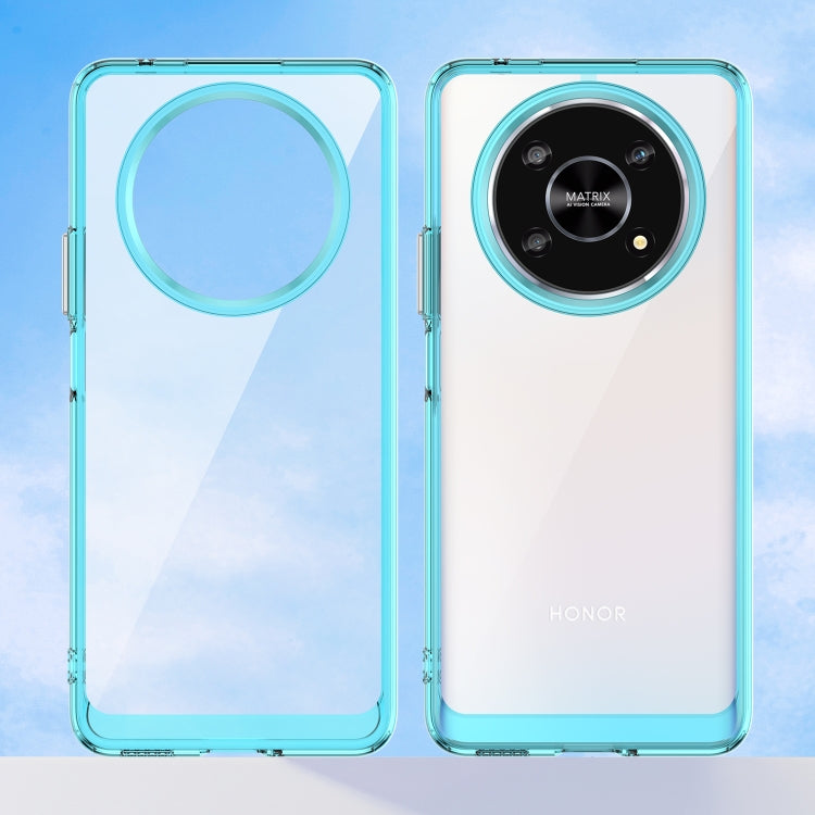 For Honor X9 Colorful Series Acrylic + TPU Phone Case
