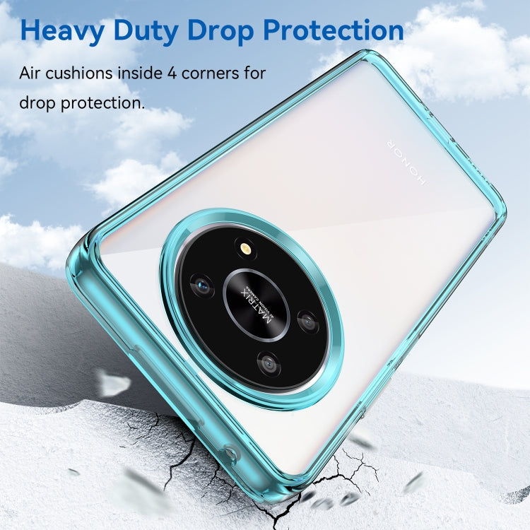 For Honor X9 Colorful Series Acrylic + TPU Phone Case