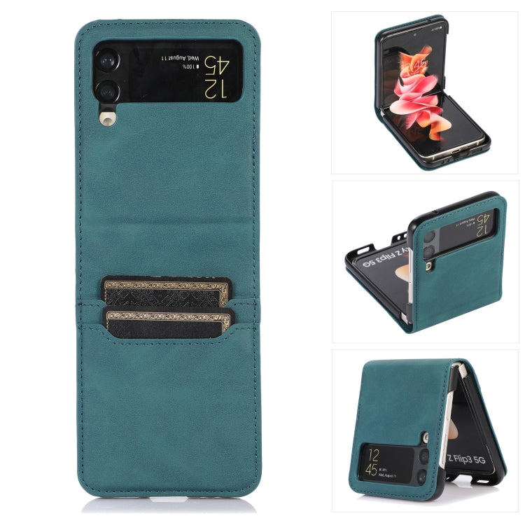 For Samsung Galaxy Z Flip4 Card Slot Leather Phone Case