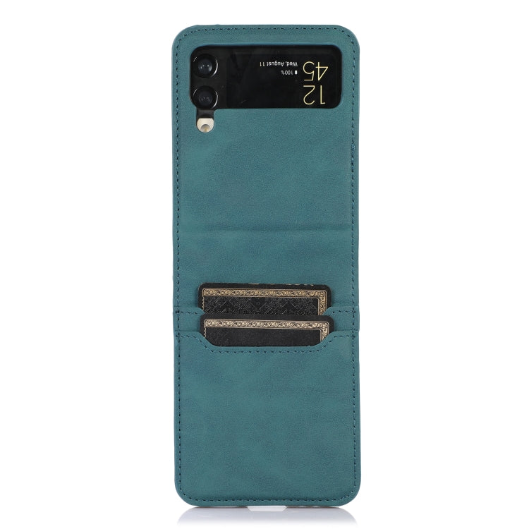 For Samsung Galaxy Z Flip4 Card Slot Leather Phone Case
