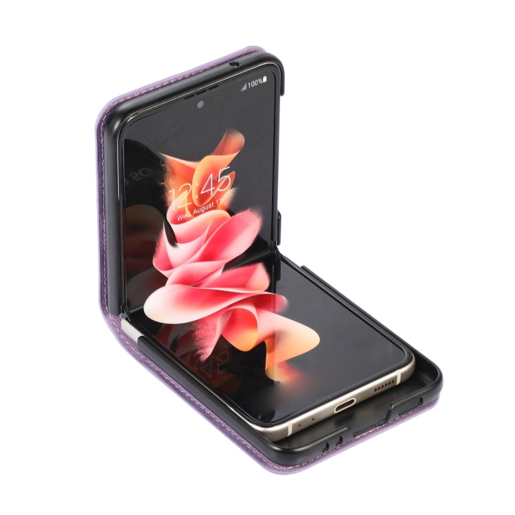 For Samsung Galaxy Z Flip3 5G Card Slot Leather Phone Case