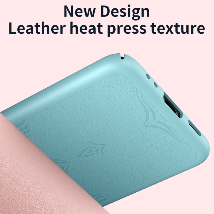For Samsung Galaxy Z Flip4 5G Embossed Leather Texture Protective Phone Case