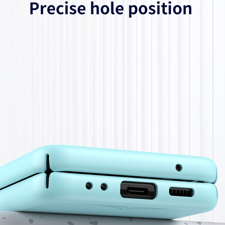 For Samsung Galaxy Z Flip4 5G Embossed Leather Texture Protective Phone Case