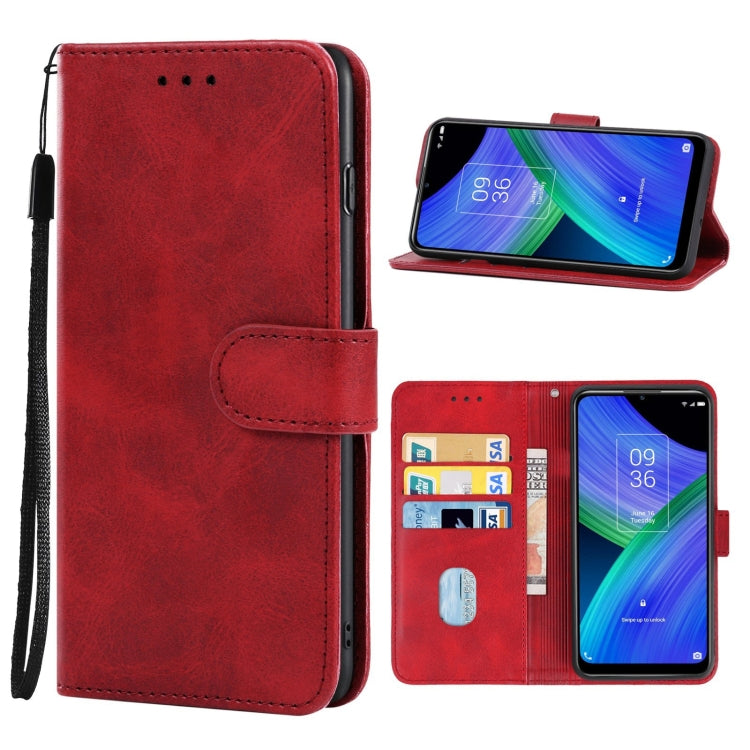 For TCL 20 R 5G Leather Phone Case