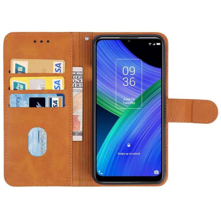 For TCL 20 R 5G Leather Phone Case