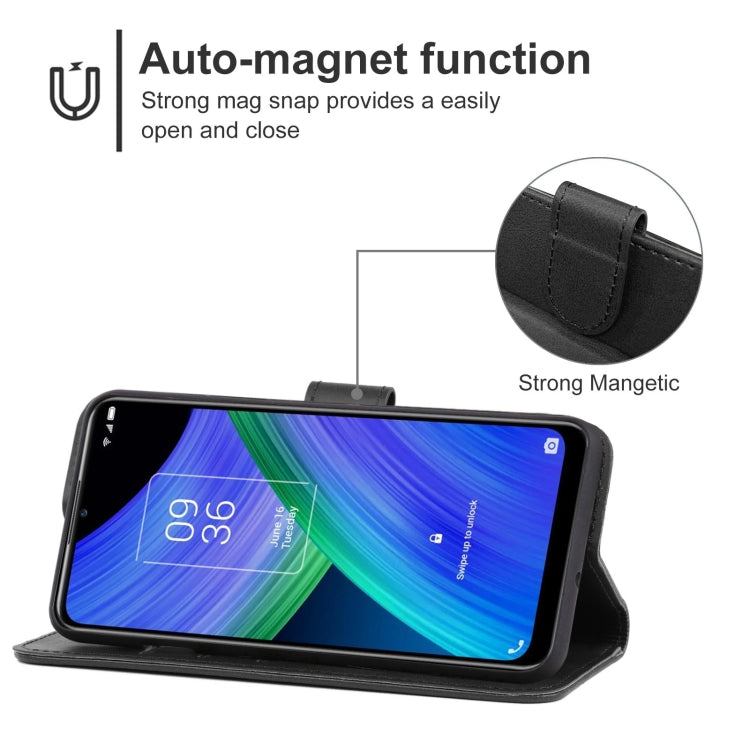 For TCL 20 R 5G Leather Phone Case