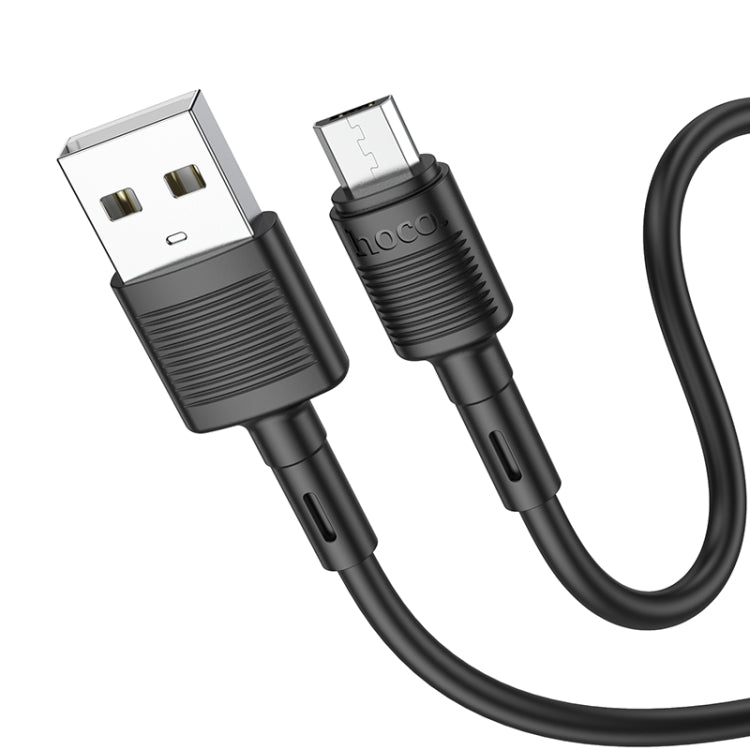 hoco X83 2.4A USB to Micro USB Victory Charging Data Cableï¼ŒLengthï¼š1m