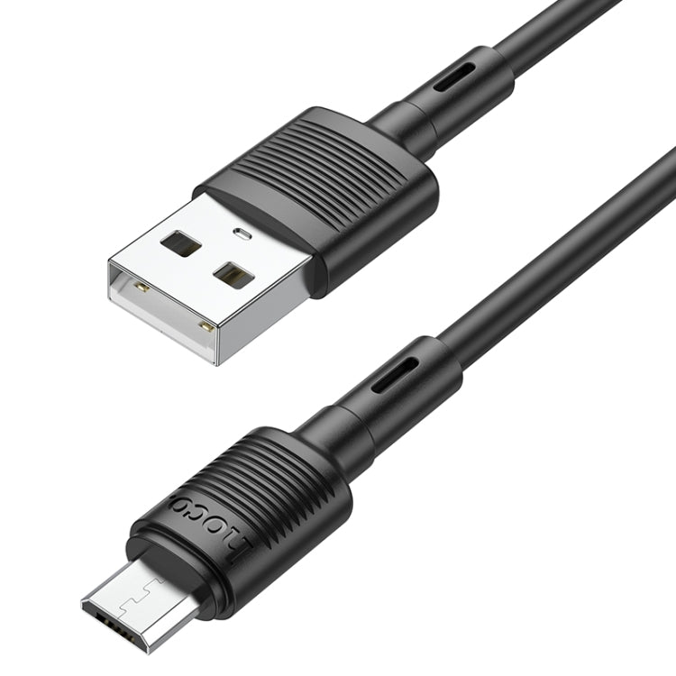 hoco X83 2.4A USB to Micro USB Victory Charging Data Cableï¼ŒLengthï¼š1m