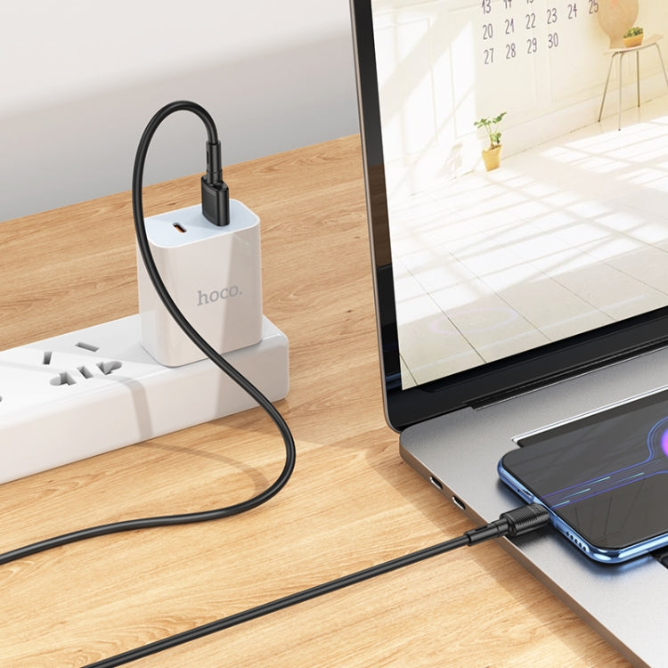 hoco X83 2.4A USB to Micro USB Victory Charging Data Cableï¼ŒLengthï¼š1m