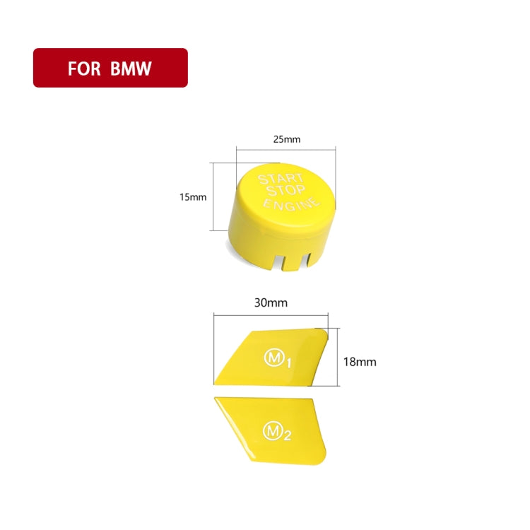 Car Steering Wheel M1 M2 Button Engine Start Stop OFF Buttons for BMW F20, with Start and Stop