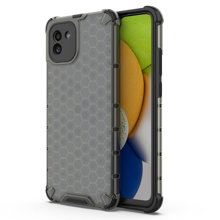 For Samsung Galaxy A03 EU Version Honeycomb PC + TPU Phone Case