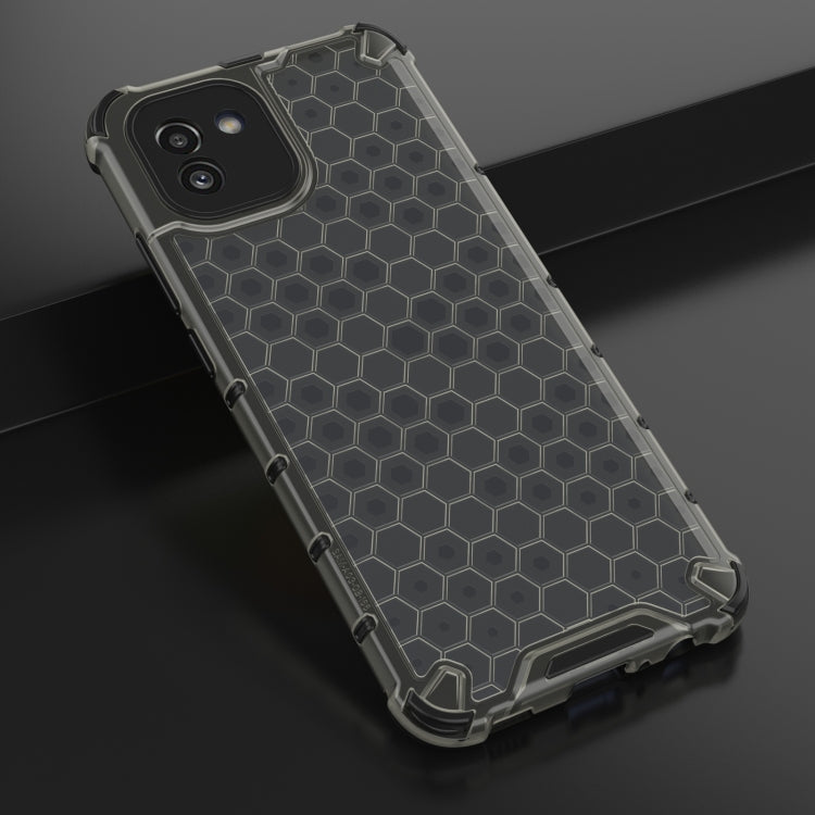 For Samsung Galaxy A03 EU Version Honeycomb PC + TPU Phone Case