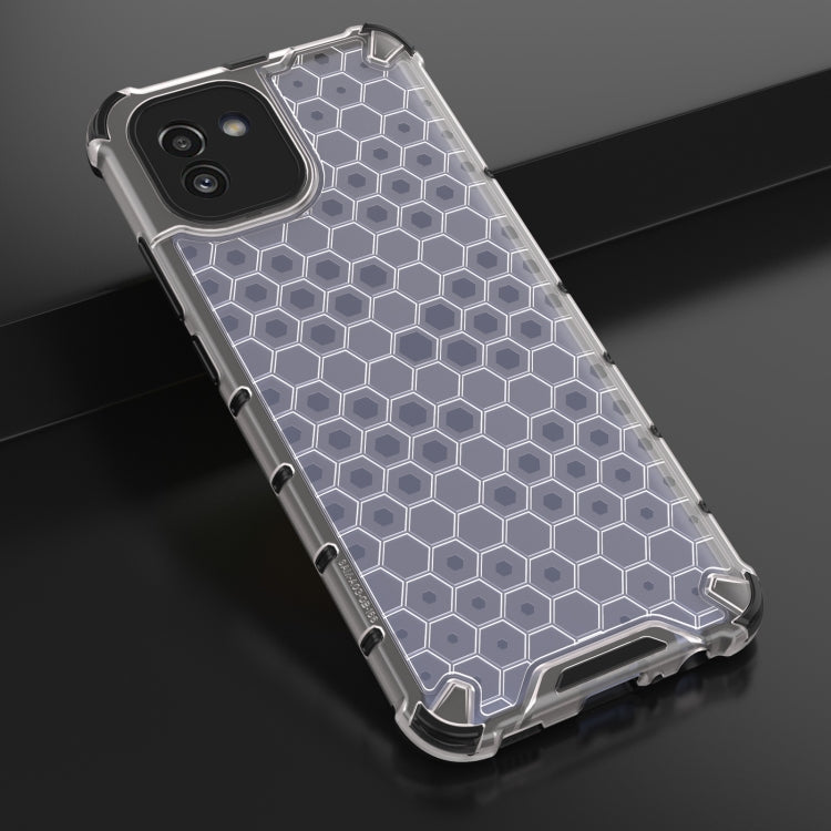 For Samsung Galaxy A03 EU Version Honeycomb PC + TPU Phone Case