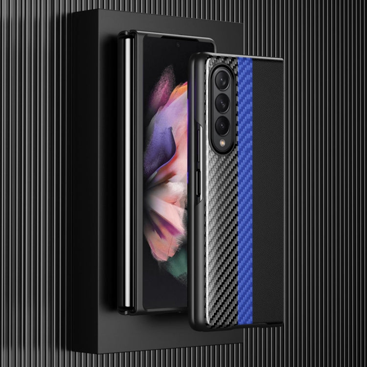 For Samsung Galaxy Z Fold4 Contrast Color Four Corners All Inclusive Phone Case