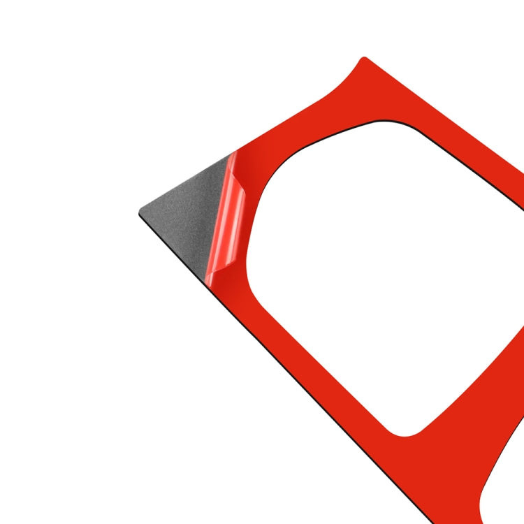 Car Carbon Fiber Central Control Multimedia Panel Decorative Sticker for Porsche Panamera 2010-2016 Left Drive