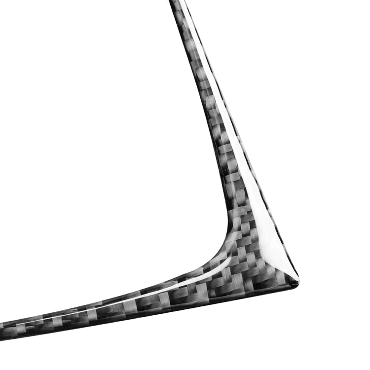 Car Carbon Fiber Central Control Multimedia Panel Decorative Sticker for Porsche Panamera 2010-2016 Right Drive