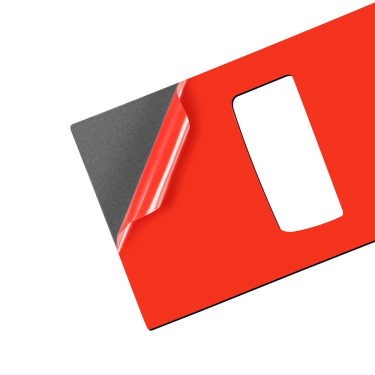 Car Carbon Fiber Rear Seat Adjustment Panel Decorative Sticker for Porsche Panamera 2010-2016, Left and Right Drive