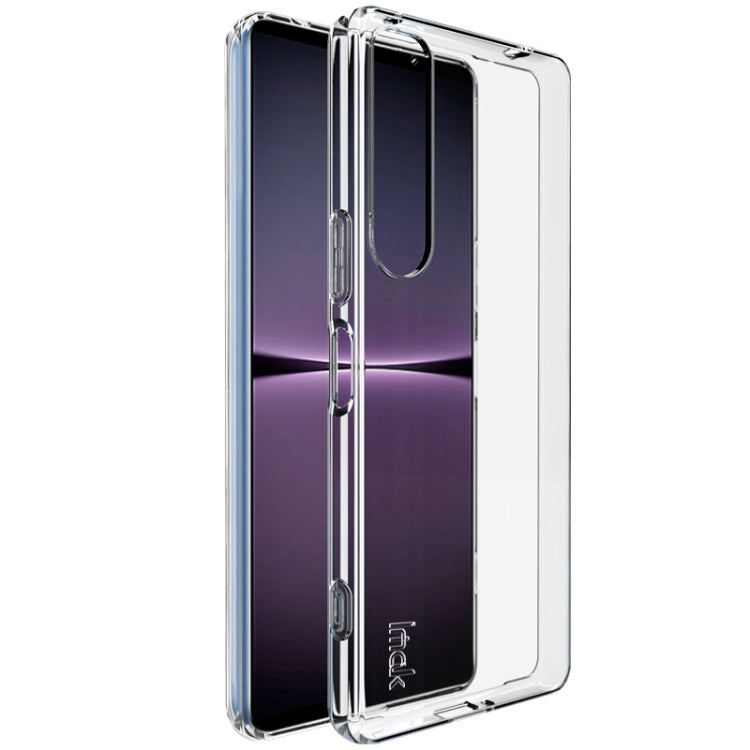 For Sony Xperia 1 IV IMAK UX-5 Series Transparent Shockproof TPU Protective Phone Case