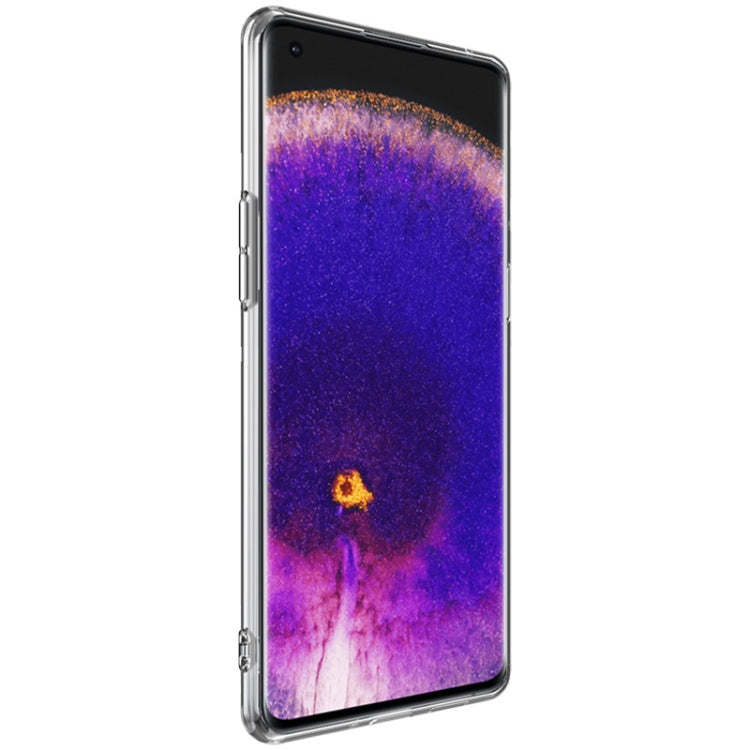 For OPPO Find X5 Pro IMAK UX-10 Series Transparent Shockproof TPU Phone Case(Transparent)