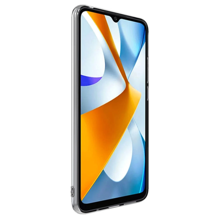 For Xiaomi Poco C40 IMAK UX-10 Series Transparent Shockproof TPU Phone Case(Transparent)