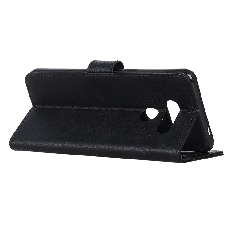 For LG K41S Cowhide Texture Horizontal Flip Leather Case with Holder & Card Slots & Wallet