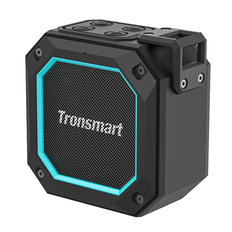 Tronsmart Groove 2 Portable Speaker Bluetooth 5.3 10W Mini IPX7 Seapker with True Wireless Stereo / LED Light(Black)
