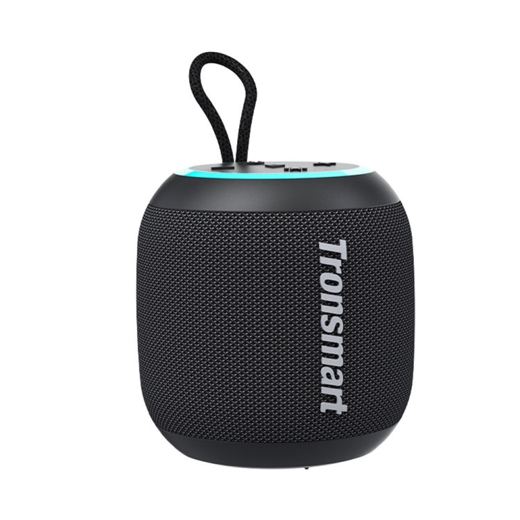 Tronsmart T7 Mini Outdoor Portable IPX7 TWS Bluetooth 5.3 Speaker with Balanced Bass / LED Light(Black)
