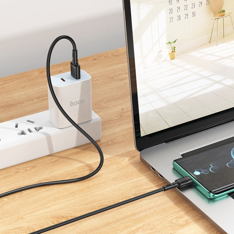 hoco X83 3A USB to USB-C / Type-C Victory Charging Data Cableï¼ŒLengthï¼š1m