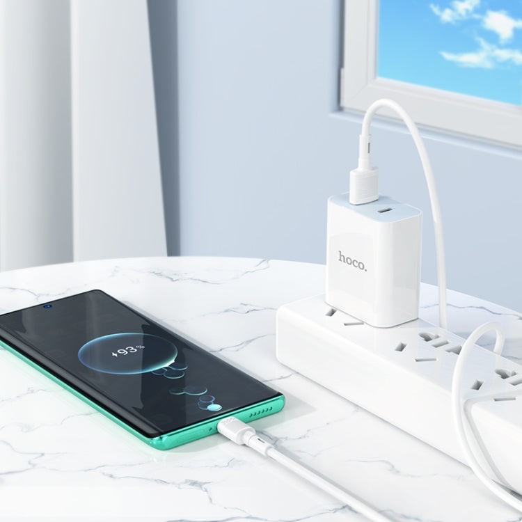 hoco X83 3A USB to USB-C / Type-C Victory Charging Data Cableï¼ŒLengthï¼š1m