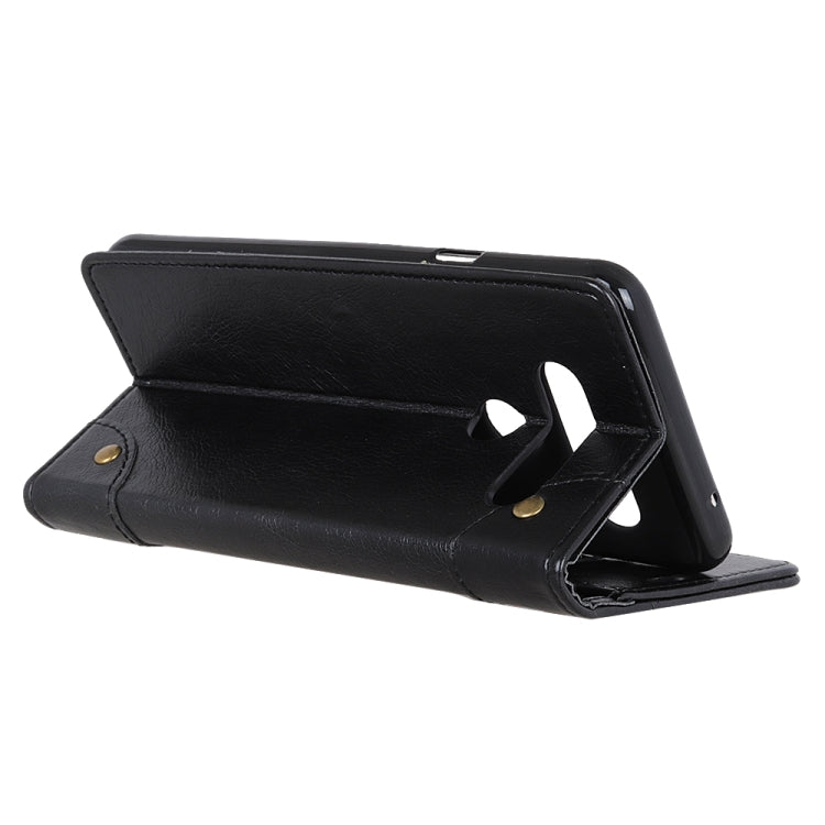 For LG K41S/K51S Copper Buckle Nappa Texture Horizontal Flip Leather Case with Holder & Card Slots & Wallet