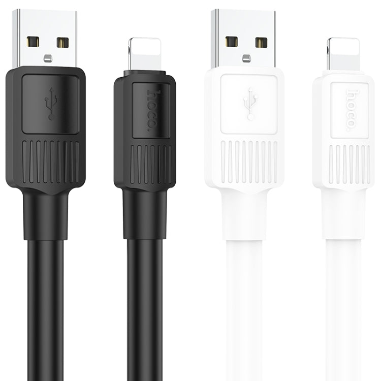 hoco X84 2.4A USB to 8 Pin Solid Charging Data Cableï¼ŒLengthï¼š1m