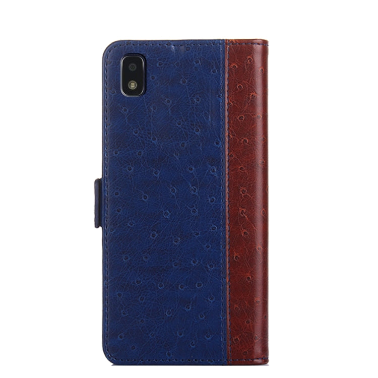 For ZTE Blade L210 Ostrich Texture Flip Leather Phone Case