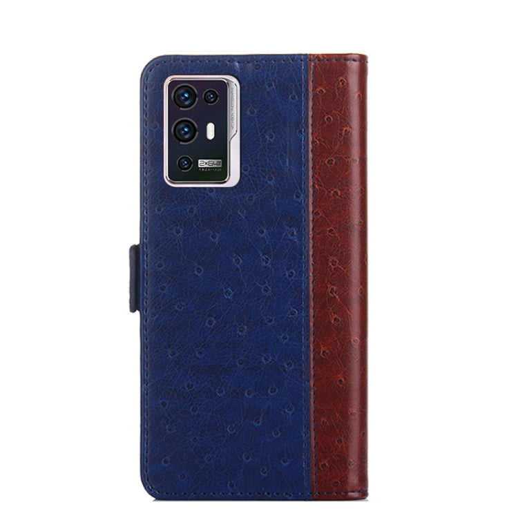 For ZTE Axon 30 Pro 5G Ostrich Texture Flip Leather Phone Case
