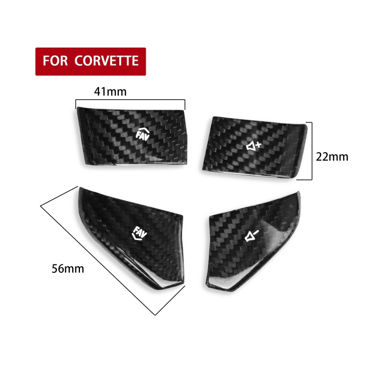 Car Steering Wheel Below Buttons for Chevrolet Corvette C8 2020-2021