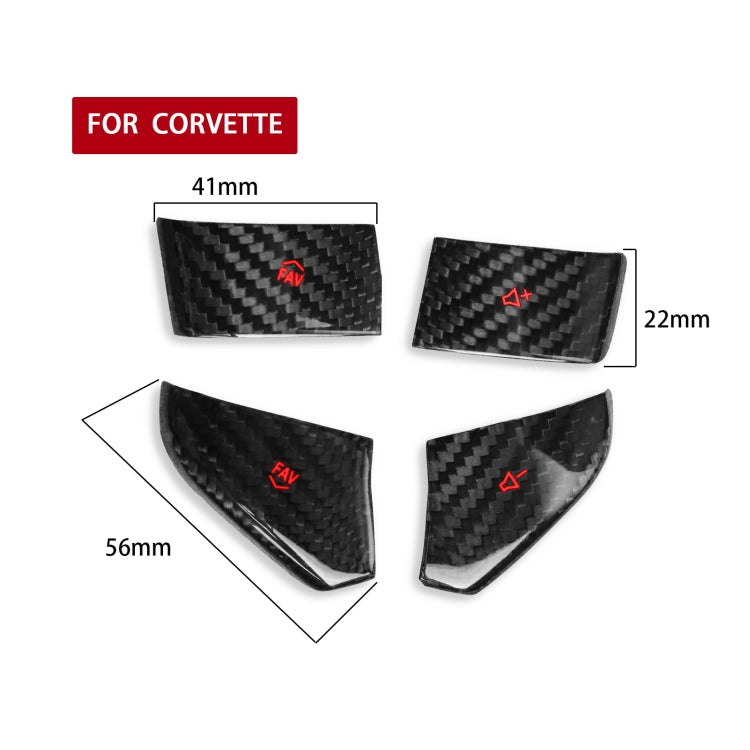 Car Steering Wheel Below Buttons for Chevrolet Corvette C8 2020-2021