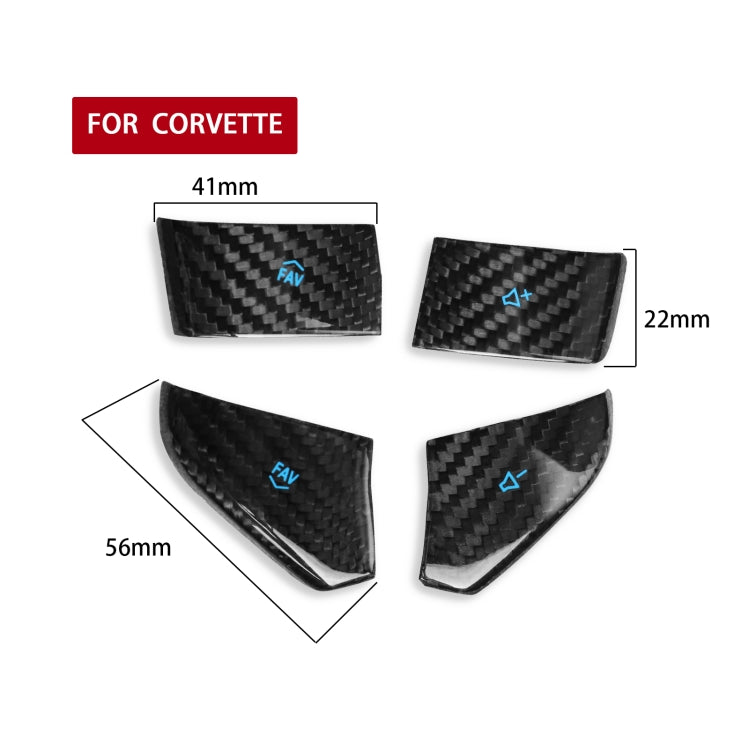 Car Steering Wheel Below Buttons for Chevrolet Corvette C8 2020-2021