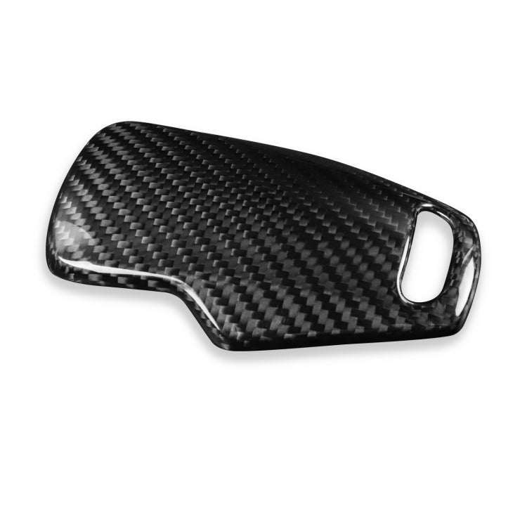 Car Carbon Fiber Center Control Knob Decorative Cover for Chevrolet Corvette C8 2020-2021