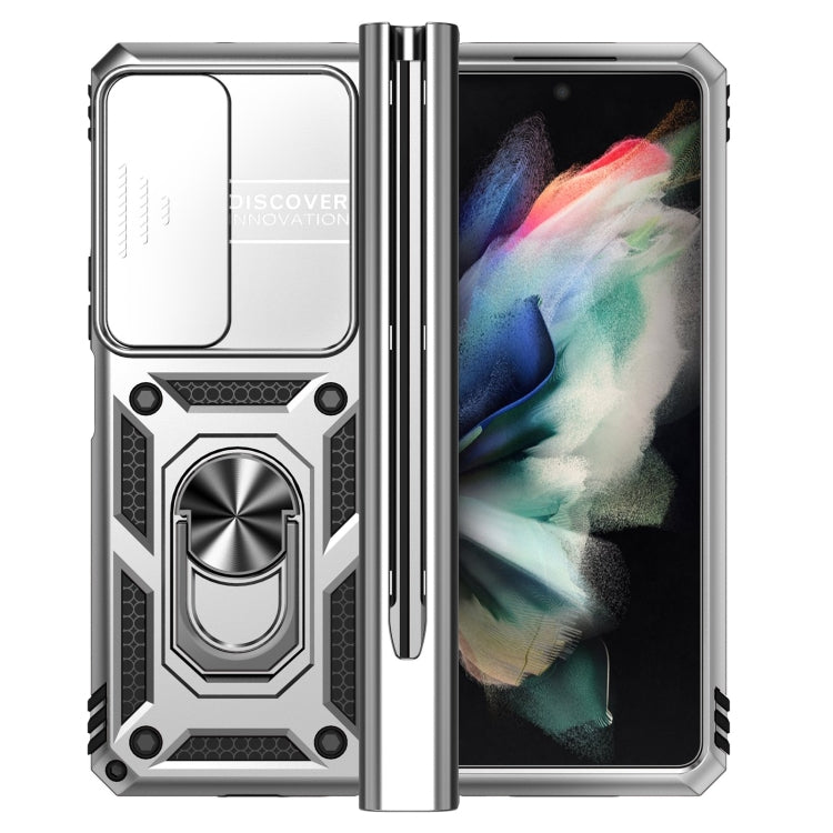 For Samsung Galaxy Z Fold4 Sliding Camshield Holder Phone Case