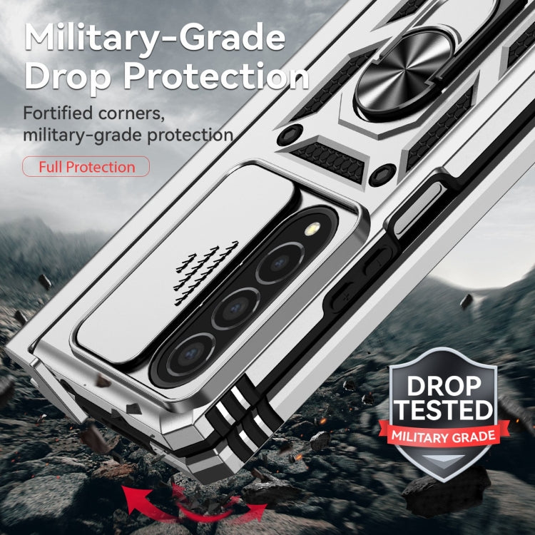 For Samsung Galaxy Z Fold4 Sliding Camshield Holder Phone Case