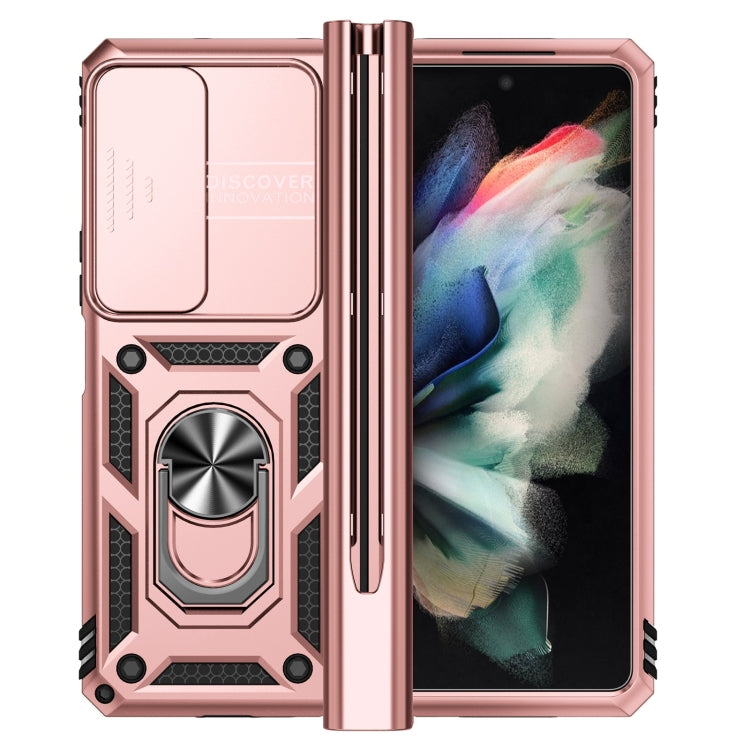 For Samsung Galaxy Z Fold4 Sliding Camshield Holder Phone Case