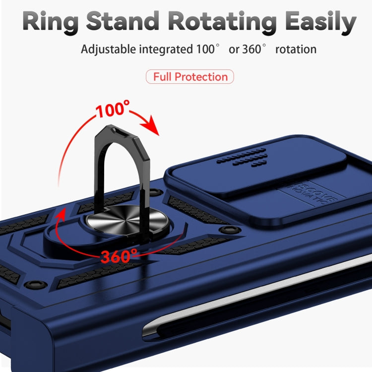 For Samsung Galaxy Z Fold4 Sliding Camshield Holder Phone Case