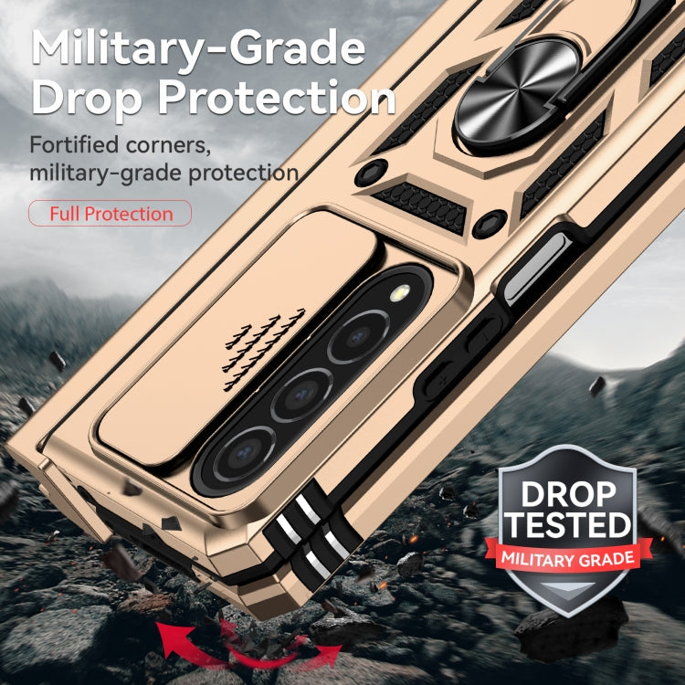 For Samsung Galaxy Z Fold4 Sliding Camshield Holder Phone Case