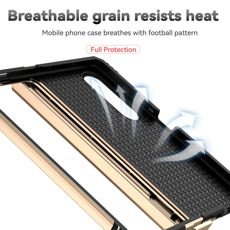 For Samsung Galaxy Z Fold4 Sliding Camshield Holder Phone Case