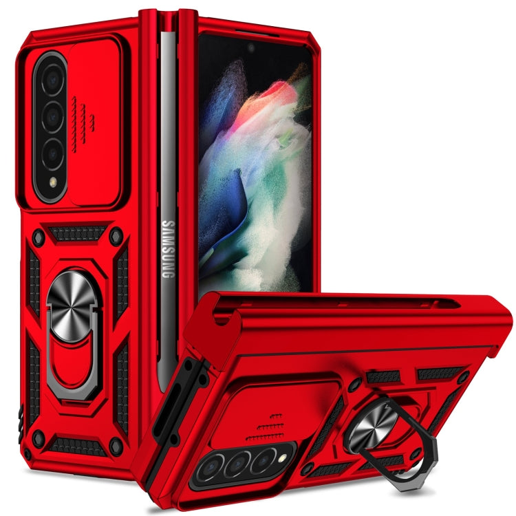 For Samsung Galaxy Z Fold4 Sliding Camshield Holder Phone Case
